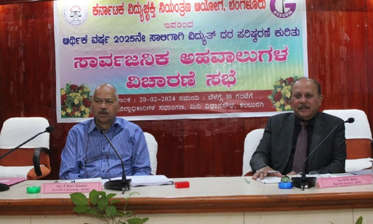 Kalaburagi; ಸಾಧಕ- ಬಾಧಕ ಅವಲೋಕಿಸಿ ವಿದ್ಯುತ್ ದರ ಪರಿಷ್ಕರಣಾ ವರದಿ: ಪಿ.ರವಿಕುಮಾರ