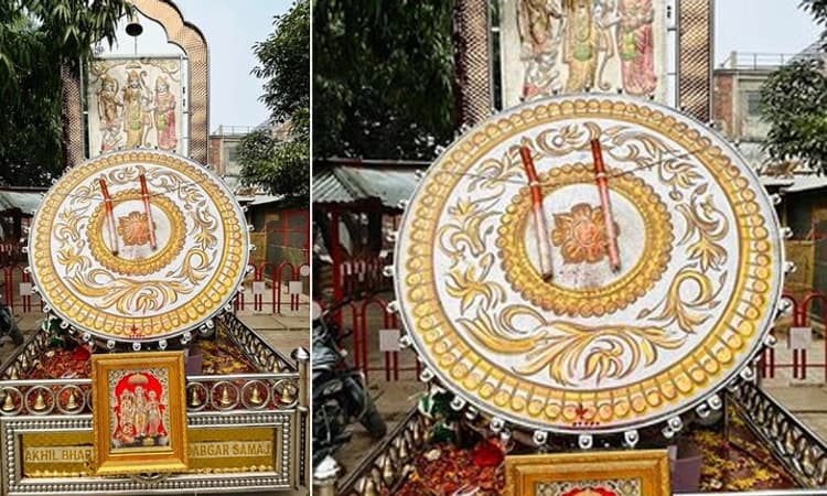 Gujarat ನಿಂದ ಅಯೋಧ್ಯೆಗೆ ಬಂತು 500 ಕೆಜಿ ತೂಕದ ಚಿನ್ನ, ಬೆಳ್ಳಿ ಲೇಪಿತ ನಗಾರಿ…