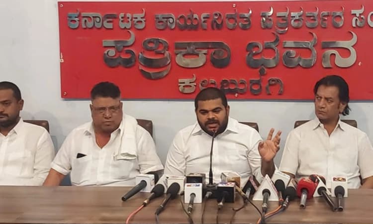 Kalaburagi; ಷಡ್ಯಂತ್ರ ರೂಪಿಸಿರುವ ಪೊಲೀಸರು ನ್ಯಾಯಾಲಯಕ್ಕೆ ಬಂದು ಉತ್ತರ ಹೇಳಲಿ: ಮಣಿಕಂಠ