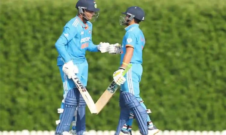 Under-19 ಏಷ್ಯಾ ಕಪ್‌:ಅಫ್ಘಾನ್‌ಗೆ ಆಘಾತವಿಕ್ಕಿದ ಭಾರತ