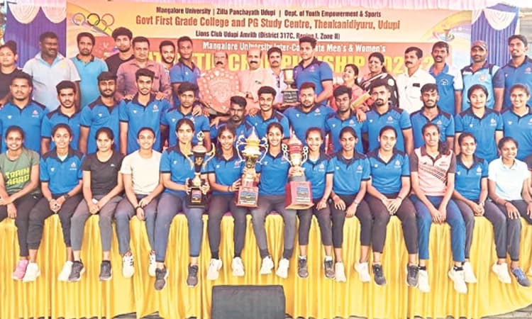 Inter college Athletics; ಆಳ್ವಾಸ್‌ ಕಾಲೇಜು ಚಾಂಪಿಯನ್‌