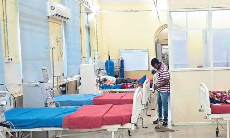 Dialysis machine: 8 ಡಯಾಲಿಸಿಸ್‌ ಯಂತ್ರಗಳ ಪೈಕಿ 5 ಸುಸ್ಥಿತಿ.!