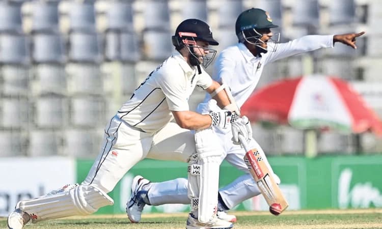 Test: ನ್ಯೂಜಿಲ್ಯಾಂಡ್‌ ಎದುರು ಗೆಲುವಿನತ್ತ ಬಾಂಗ್ಲಾದೇಶ