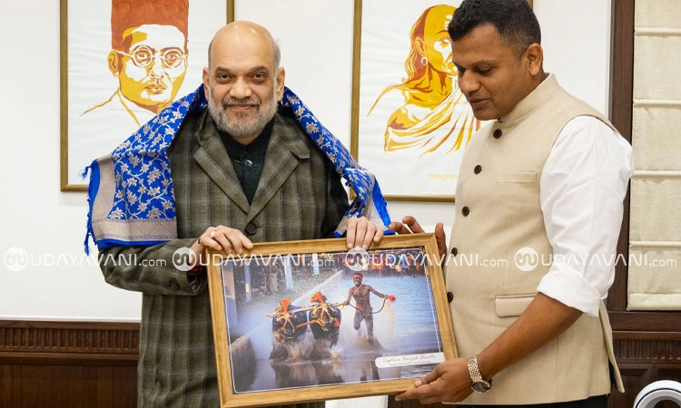 Brijesh Chowta: ಕೇಂದ್ರ ಗೃಹ ಸಚಿವ ಅಮಿತ್‌ ಶಾ ಅವರನ್ನು ಭೇಟಿಯಾದ ಕ್ಯಾ. ಬ್ರಿಜೇಶ್‌ ಚೌಟ