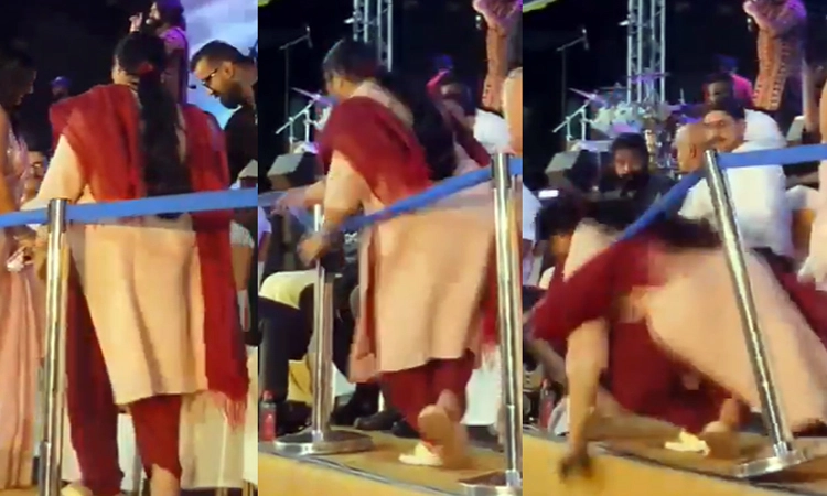 Video: ವೇದಿಕೆ ಮೇಲಿಂದ ಕೆಳಗೆ ಬಿದ್ದ ಕೇರಳ ಶಾಸಕಿ ಉಮಾ ಥಾಮಸ್… ಸ್ಥಿತಿ ಗಂಭೀರ
