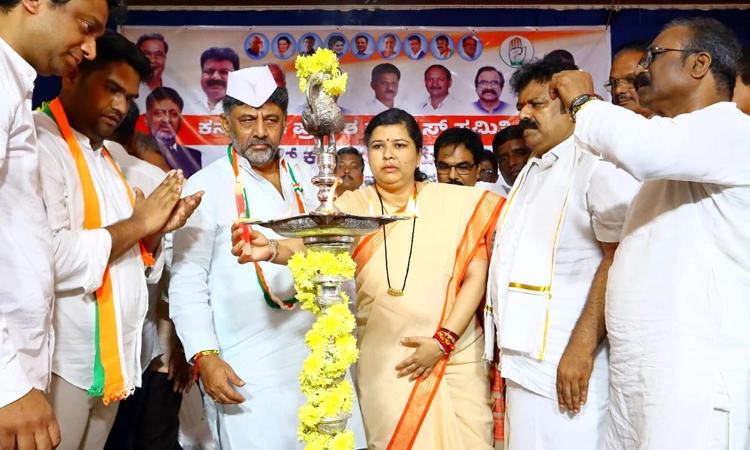 Kumta: ರಾಜಕೀಯದಲ್ಲಿ ಧರ್ಮ ಇರಬೇಕು, ಧರ್ಮದಲ್ಲಿ ರಾಜಕೀಯ ಇರಬಾರದು: ಡಿ.ಕೆ.ಶಿವಕುಮಾರ್