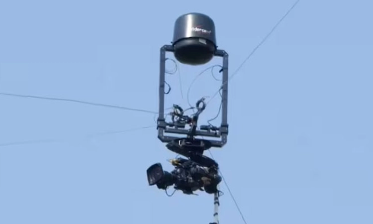 LSGvsRR ಪಂದ್ಯಕ್ಕೆ ಅಡಚಣೆ; ತುಂಡಾದ ಸ್ಪೈಡರ್ ಕ್ಯಾಮರಾದ ವೈರ್