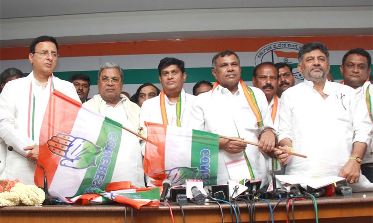 JDS-ಬಿಜೆಪಿಗೆ ಶಾಕ್‌: ಮಂಡ್ಯದ 3 ಮಾಜಿಗಳು ಕಾಂಗ್ರೆಸ್‌ ಸೇರ್ಪಡೆ