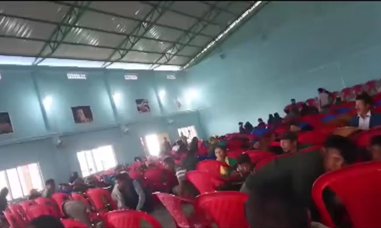 ಮಣಿಪುರದ ಉಖ್ರುಲ್‌ನಲ್ಲಿ ಕಾಂಗ್ರೆಸ್ ಸಮಾವೇಶದ ವೇಳೆ ದುಷ್ಕರ್ಮಿಗಳಿಂದ ಗುಂಡಿನ ದಾಳಿ