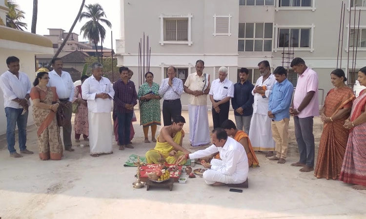 ಶ್ರೀ ನಿತ್ಯಾನಂದ ಸ್ವಾಮಿ ಮಂದಿರ ಮಠ; ಧ್ಯಾನ ಮಂದಿರ, ಭೋಜನ ಶಾಲೆ ನಿರ್ಮಾಣ ಕಾಮಗಾರಿಗೆ ಚಾಲನೆ
