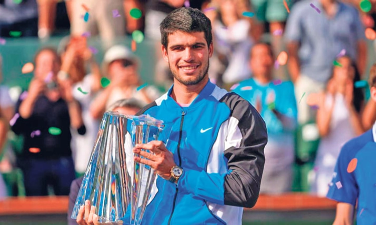 Indian Wells Tennis: ಪ್ರಶಸ್ತಿ ಕಾಯ್ದುಕೊಂಡ ಅಲ್ಕರಾಜ್‌