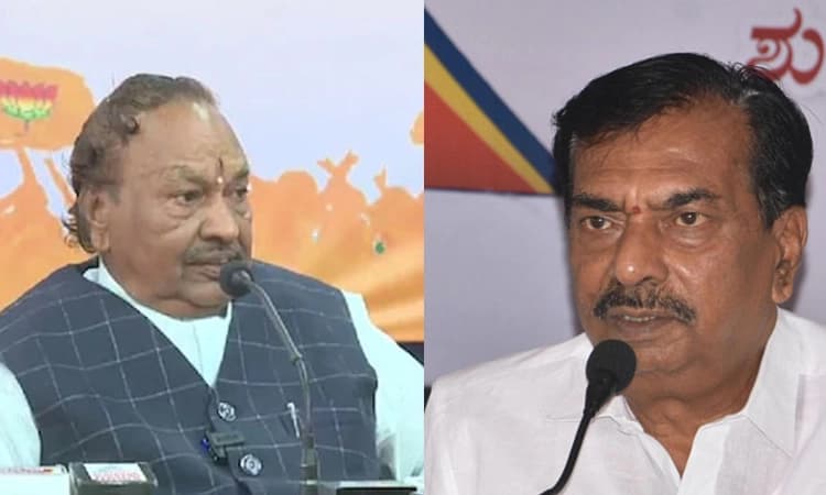 Shimoga; ಈಶ್ವರಪ್ಪಗೆ ತಾಕತ್ತಿದ್ದರೆ ಪಕ್ಷೇತರ ಅಭ್ಯರ್ಥಿಯಾಗಿ ಸ್ಪರ್ಧೆ ಮಾಡಲಿ: ಆಯನೂರು