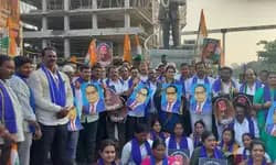 Davangere:ಡಾ| ಬಿ.ಆರ್. ಅಂಬೇಡ್ಕರ್ ಅವಹೇಳನ; ಶಾ ರಾಜೀನಾಮೆಗೆ ಒತ್ತಾಯಿಸಿ ಬೃಹತ್ ಪ್ರತಿಭಟನೆ