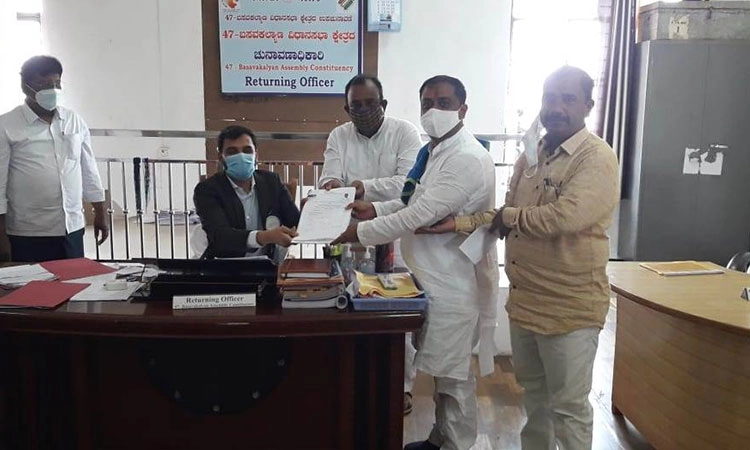ಪಕ್ಷೇತರ ಅಭ್ಯರ್ಥಿಯಾಗಿ ಖೂಬಾ ನಾಮಪತ್ರ ಸಲ್ಲಿಕೆ