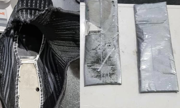 ಮಂಗಳೂರು ವಿಮಾನ ನಿಲ್ದಾಣ: ವಿಶೇಷ ವಿನ್ಯಾಸದ ಪಾದರಕ್ಷೆಯಲ್ಲಿ ಚಿನ್ನ ಕಳ್ಳಸಾಗಾಟ ಪತ್ತೆ