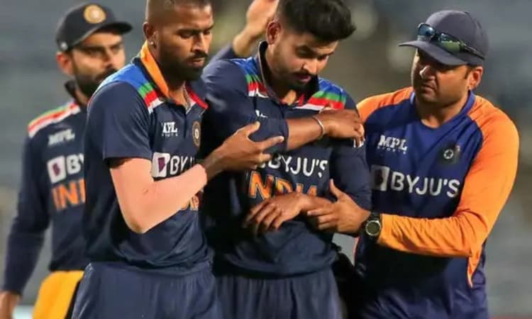 ಫೀಲ್ಡಿಂಗ್‌ ವೇಳೆ ಭುಜಕ್ಕೆ ಪೆಟ್ಟು : ಸರಣಿಯಿಂದ ಹೊರಬಿದ್ದ ಶ್ರೇಯಸ್‌ ಅಯ್ಯರ್‌