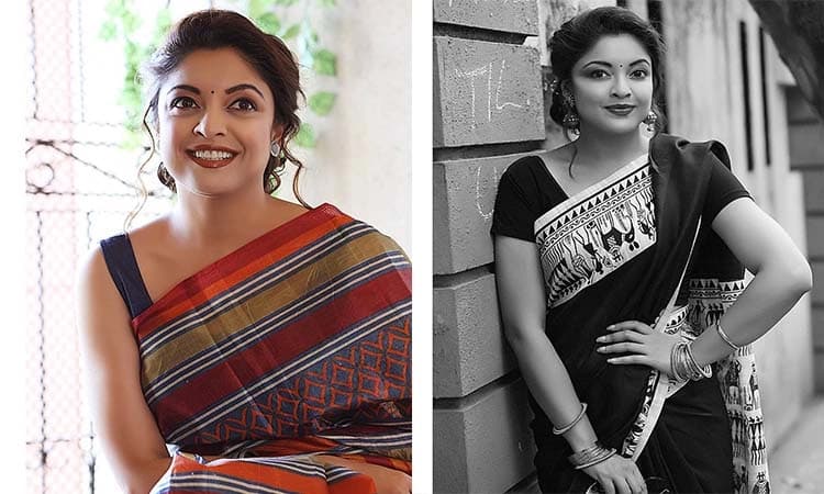 ‘ಹೆಣ್ಣಿಗೆ ಸೀರೆ ಯಾಕೆ ಅಂದ’ ಎನ್ನುತ್ತಿದ್ದಾರೆ ನಟಿ ತನುಶ್ರೀ ದತ್ತ