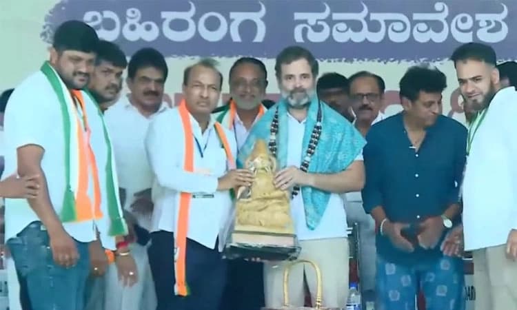 ಬಿಜೆಪಿಗೆ 40 ಎಂದರೆ ಬಹಳ ಪ್ರೀತಿ, ಹಾಗಾಗಿ ಅವರಿಗೆ 40 ಸೀಟು ಮಾತ್ರ ನೀಡಿ: Rahul gandhi