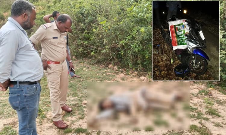 ಕೊಟ್ಟಿಗೆಹಾರ: ಹೆಂಡತಿಯನ್ನು ಬಸ್ಸು ಹತ್ತಿಸಿ ಬೈಕ್‌ನಲ್ಲಿ ಬರುತ್ತೇನೆಂದ ಪತಿ ಶವವಾಗಿ ಪತ್ತೆ