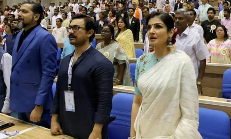 ‘Mann Ki Baat@100’ : ಅಮೀರ್ ಖಾನ್, ರವೀನಾ ಟಂಡನ್ ಭಾಗಿ