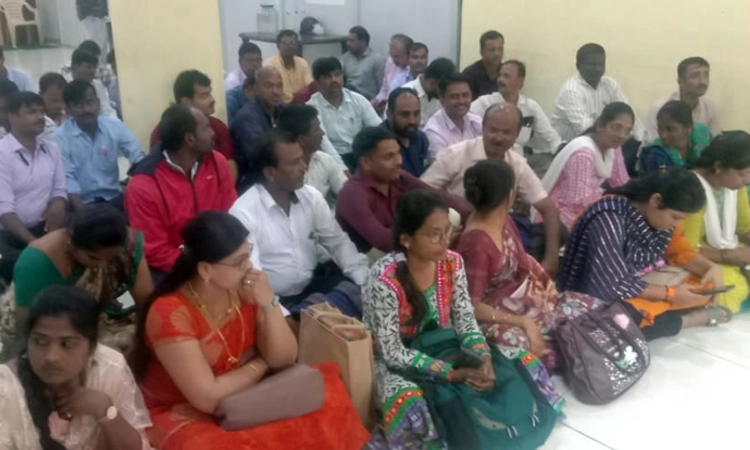 Belagavi: ಮೌಲ್ಯಮಾಪನ ಬಹಿಷ್ಕರಿಸಿ ಅರ್ಥಶಾಸ್ತ್ರ ಉಪನ್ಯಾಸಕರ ವೇದಿಕೆ ಸದಸ್ಯರಿಂದ ಪ್ರತಿಭಟನೆ