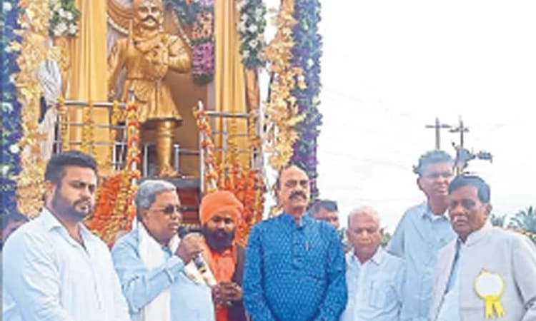 ಸಂಗೊಳ್ಳಿ ರಾಯಣ್ಣ ನಂಬಿಕೆ-ವಿಶ್ವಾಸದ ಪ್ರತೀಕ: ಸಿಎಂ ಸಿದ್ದರಾಮಯ್ಯ