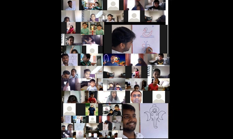 ವಿಪಿಯುಕೆಯಿಂದ ಮಕ್ಕಳಿಗೆ ಉಚಿತ ಚಿತ್ರಕಲಾ ತರಗತಿ