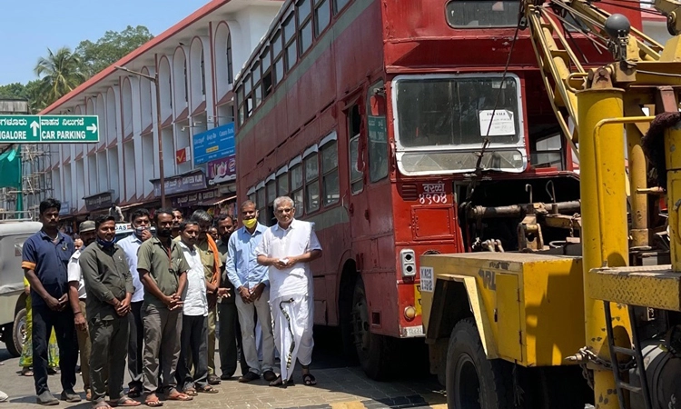 ಮಂಜೂಷಾ ವಾಹನ ಸಂಗ್ರಹಾಲಯಕ್ಕೆ 2 ಡಬಲ್‌ ಡೆಕ್ಕರ್‌ ಬಸ್‌ ಸೇರ್ಪಡೆ