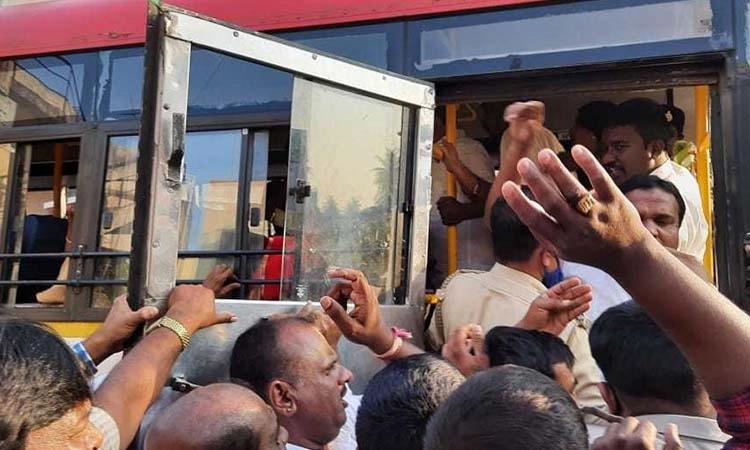 ಸಿಎಂ ಸನ್ಮಾನಕ್ಕೆ ಕಾಂಗ್ರೆಸ್‌ ವಿರೋಧ 