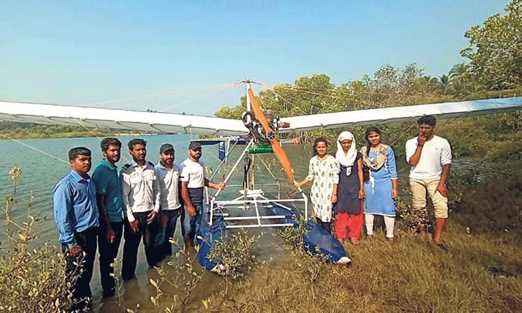 ಹೆಜಮಾಡಿ ಯುವಕರ ತಂಡದಿಂದ ಮೈಕ್ರೋ ಸೀಪ್ಲೇನ್‌ ಆವಿಷ್ಕಾರ