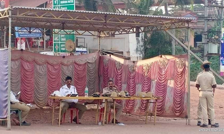 ಇಂದಿನಿಂದ ಗಡಿಯಲ್ಲಿ ಬಿಗಿ ತಪಾಸಣೆ: ದಕ್ಷಿಣ ಕನ್ನಡ ಪ್ರವೇಶಿಸುವವರ ಮೇಲೆ ನಿಗಾ!