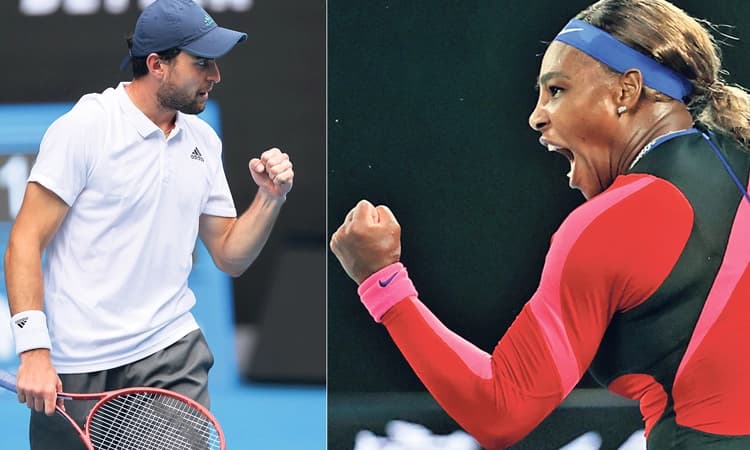 ಕರತ್ಸೇವ್‌ ಕನಸಿನ ಓಟ; ಜೊಕೋ, ಒಸಾಕಾ, ಸೆರೆನಾ ಸೆಮಿಗೆ