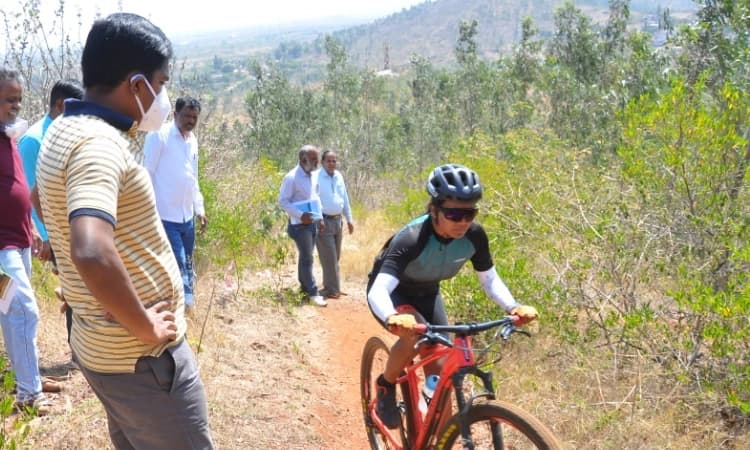 ರಾಷ್ಟ್ರಮಟ್ಟದ ಎಂಟಿಬಿ ಸ್ಪರ್ಧೆ : ಪೂರ್ವಸಿದ್ಧತೆ ಪರಿಶೀಲನೆ