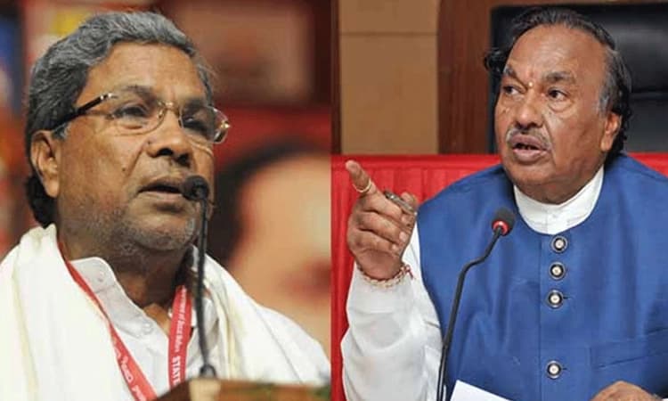 ನಿಮ್ಮ ಸರ್ಕಾರ ಇದ್ದಾಗ ಏನು ಮಂಡಕ್ಕಿ ತಿಂತಾ ಇದ್ರಾ ಸಿದ್ದರಾಮಯ್ಯನವರೇ..? ಈಶ್ವರಪ್ಪ