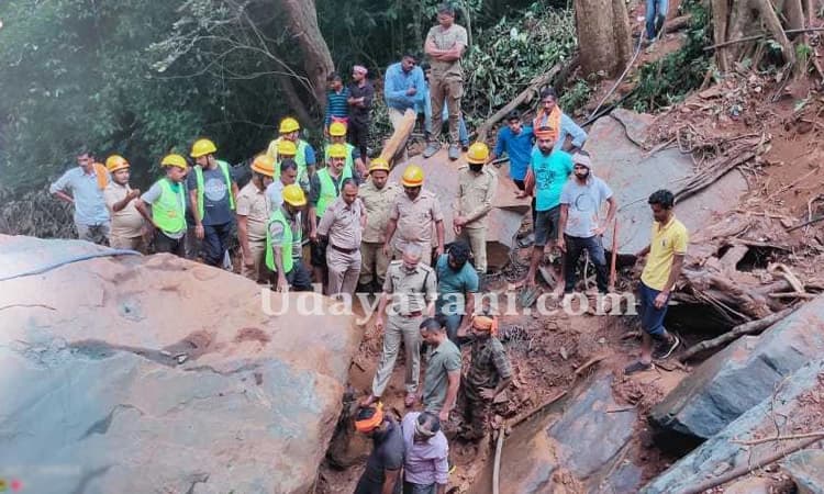 ಬಂಗಾರ ಪಲ್ಕೆ ಫಾಲ್ಸ್‌ ದುರಂತ : 6ನೇ ದಿನದ ಶೋಧ ಕಾರ್ಯವೂ ವಿಫ‌ಲ, ಸ್ಥಳಕ್ಕೆ ಎಸ್‌ಪಿ ಭೇಟಿ