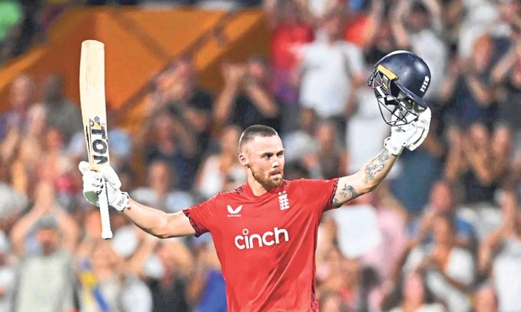 T20;ಫಿಲ್‌ ಸಾಲ್ಟ್ ಸೆಂಚುರಿ : ಇಂಗ್ಲೆಂಡ್‌ ಜಯಭೇರಿ