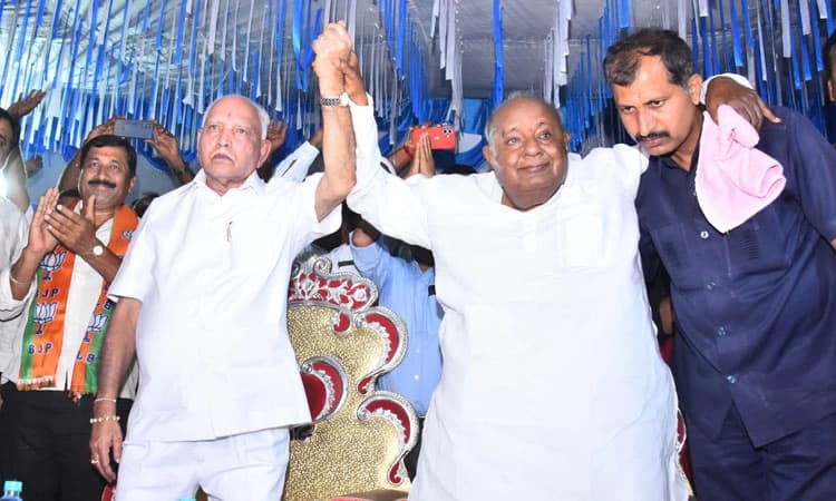 By Election: ಸಿ.ಪಿ.ಯೋಗೇಶ್ವರ್‌ ಬಾಯಿ ಮಾತಿನ ಭಗೀರಥ: ಎಚ್‌.ಡಿ.ದೇವೇಗೌಡ ವಾಗ್ದಾಳಿ