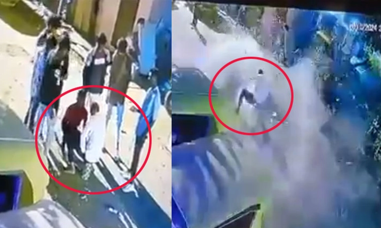 Bengaluru; ಪಟಾಕಿ ಬಾಕ್ಸ್ ಮೇಲೆ ಕುಳ್ಳಿರಿಸಿ ಸ್ನೇಹಿತರ ಹುಚ್ಚಾಟ: ಯುವಕ ಸಾ*ವು