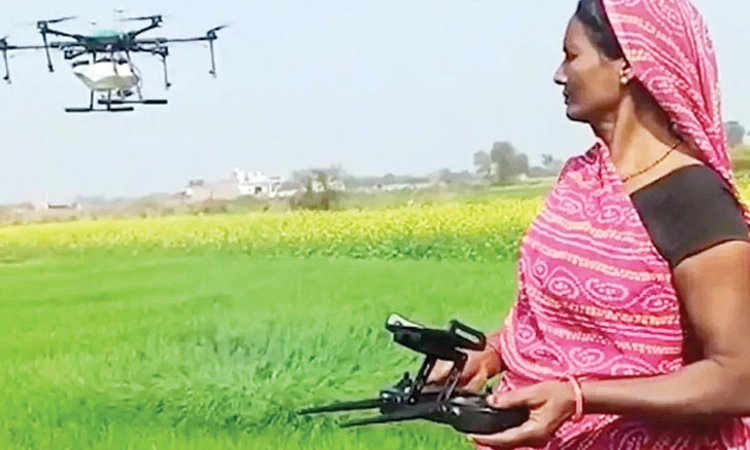 Drone; ಸ್ತ್ರೀ ಸಶಕ್ತೀಕರಣಕ್ಕೆ ನಮೋ ಡ್ರೋನ್‌ ದೀದಿಗೆ ಕೇಂದ್ರ ಸರಕಾರ ಚಾಲನೆ