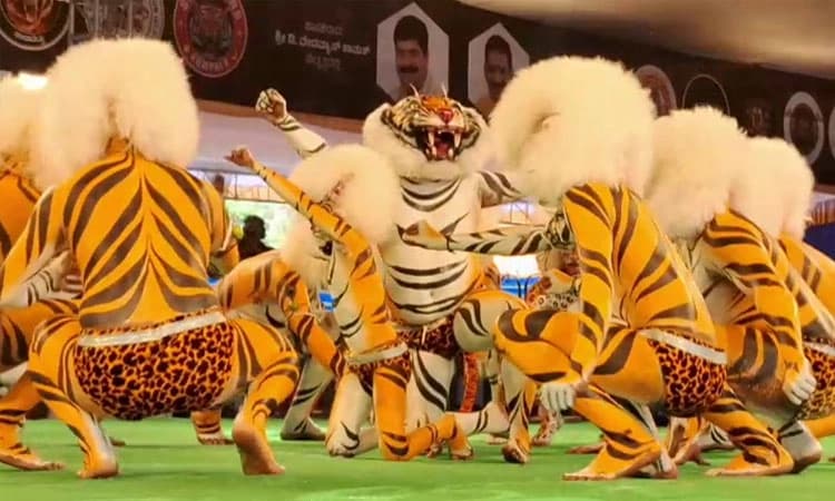 Tiger Dance: ಹುಲಿ ಕುಣಿತದ ಅಬ್ಬರ