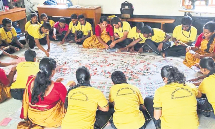 Karkala: ವಿಶೇಷ ಚೇತನ ಮಕ್ಕಳಿಂದ 24 ಸಾವಿರ ಹಣತೆ!