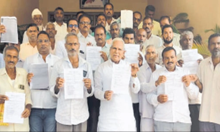 ರಕ್ತ ಹರಿದರೂ ಚಿಂತೆಯಿಲ್ಲ, ಜಮೀನು ಬಿಟ್ಟು ಕೊಡಲ್ಲ: ಶಾಸಕ ಸಿದ್ದು ಸವದಿ