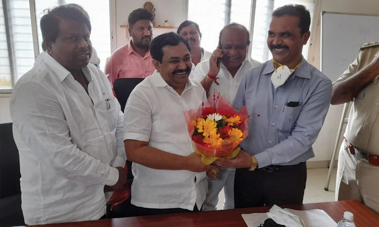 ಡಿಸಿಸಿ ಬ್ಯಾಂಕ್ ಅಧ್ಯಕ್ಷರಾಗಿ ಶಾಸಕ ತೇಲ್ಕೂರ ಆಯ್ಕೆ