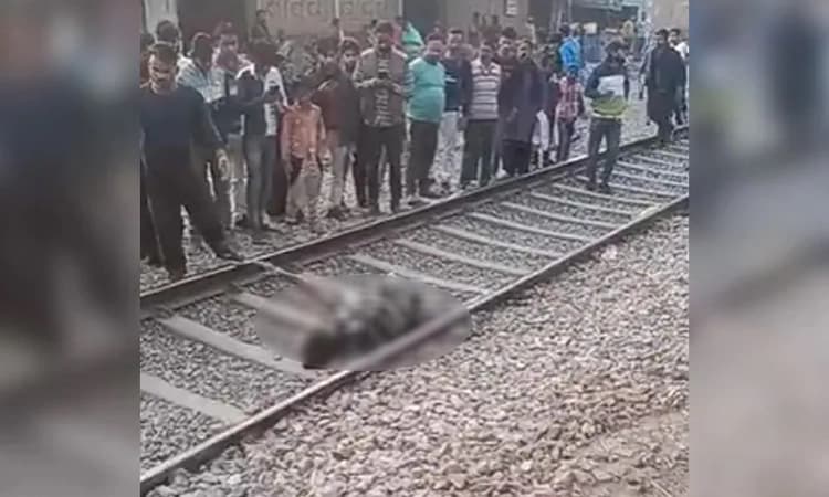 ಪೊಲೀಸರು ಎಸೆದ ತೂಕದ ಮಾಪನವನ್ನು ತರಲು ಹೋಗಿ ಕಾಲು ಕಳೆದುಕೊಂಡ ವ್ಯಾಪಾರಿ