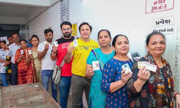 ಶೇ.60ರಷ್ಟು ಮತದಾನ: ಗುಜರಾತ್‌ನಲ್ಲಿ ಮೊದಲ ಹಂತ ಮುಕ್ತಾಯ