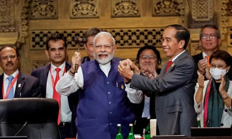 ಜಿ20 ರಾಷ್ಟ್ರಗಳ ಅಧ್ಯಕ್ಷ ಸ್ಥಾನ ಆಲಂಕರಿಸಿದ ಭಾರತ