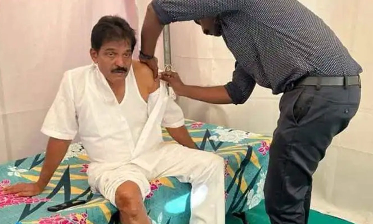 ಭಾರತ್ ಜೋಡೋ ಯಾತ್ರೆ: ಕಾಲ್ತುಳಿತದಲ್ಲಿ ಬಿದ್ದು ಗಾಯಗೊಂಡ ಕಾಂಗ್ರೆಸ್ ಮುಖಂಡ ಕೆಸಿ ವೇಣುಗೋಪಾಲ್