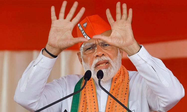 ಕೈ ನಿಲುವು ಉಗ್ರರ ಪರ; ಗುಜರಾತ್‌ ರ್‍ಯಾಲಿಯಲ್ಲಿ ಪ್ರಧಾನಿ ಮೋದಿ ಟೀಕೆ