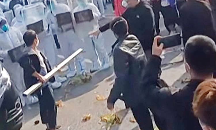 ಕೋವಿಡ್ ಹೆಚ್ಚಳ: ಲಾಕ್‌ಡೌನ್‌ ವಿರುದ್ಧ ಚೀನ ಜನರ ದಂಗೆ