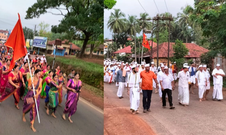 ಮೂಡುಬಿದಿರೆ: ಭಕ್ತಿ ಭಾವದ ಹೊನಲು ಹರಿಸಿದ ಭಜನಾ ದಿಂಡಿ ಸಂಚಲನ